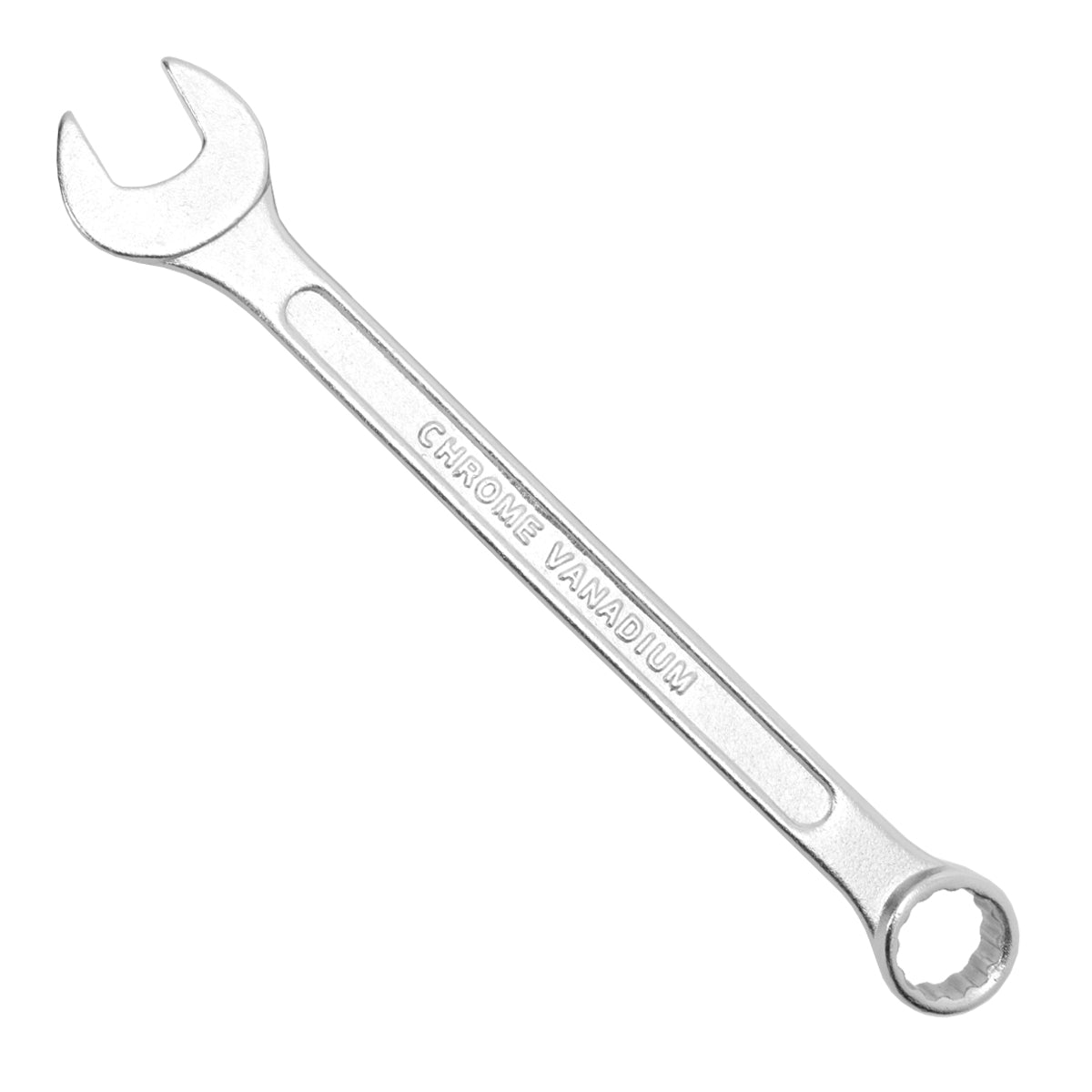 Chave Combinada Profissional 14 mm Cromo Vanádio Tradestar, ferramenta de aço CR-V para aperto e afrouxamento de parafusos e porcas. Ideal para uso manual em diversas aplicações, com boca e estrela para versatilidade. Ferramenta durável e resistente para profissionais.