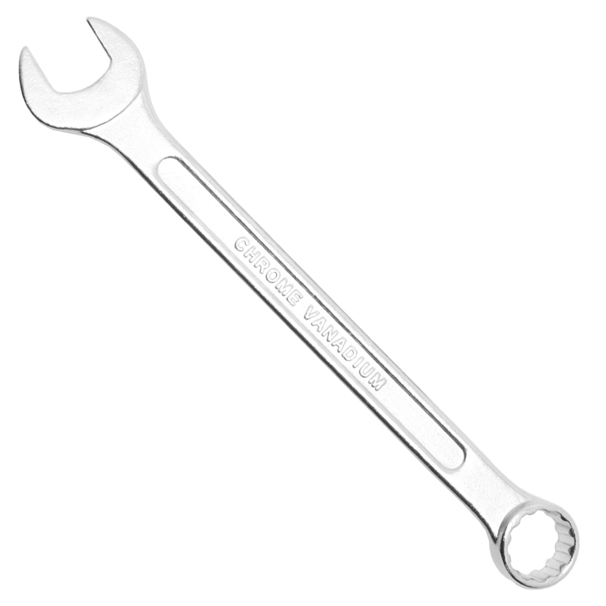Chave Combinada Profissional 18 mm Cromo Vanádio Tradestar - Ferramenta de alta qualidade para aperto e afrouxamento de parafusos e porcas. Fabricada em aço cromo-vanádio, oferece durabilidade e precisão para uso manual em diversas aplicações.