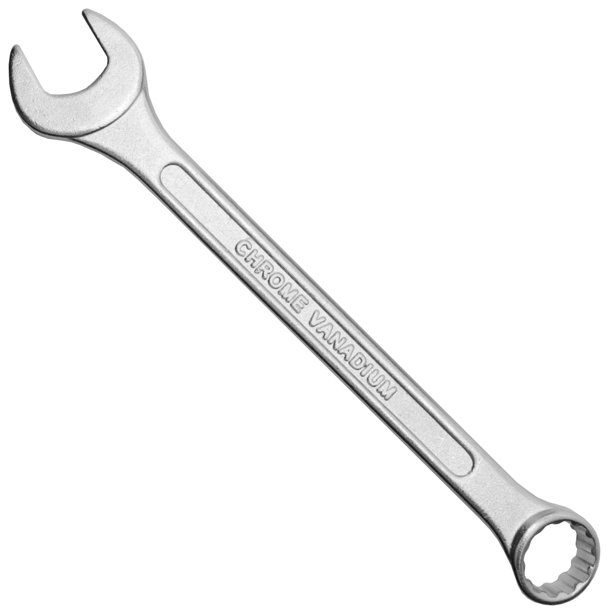 Chave Combinada Profissional 22 mm Cromo Vanádio Tradestar - Ferramenta de alta qualidade para aperto e afrouxamento de parafusos e porcas. Ideal para uso profissional, com extremidades de boca e estrela, fabricada em aço cromo-vanádio resistente e durável.