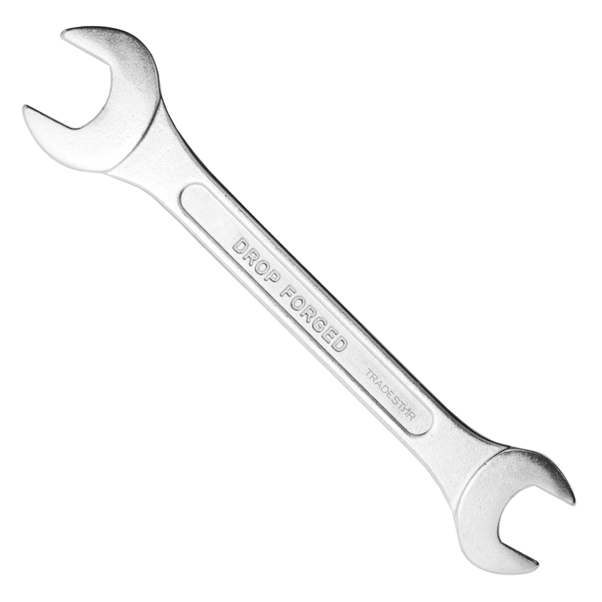 Chave Boca Fixa 20X22MM Profissional Tradestar em aço carbono, ideal para apertar e soltar parafusos e porcas. Ferramenta manual resistente e precisa para uso profissional e doméstico. Fabricada em aço carbono, oferece durabilidade e eficiência. Compre agora e garanta a qualidade da JJC Ferramentas.