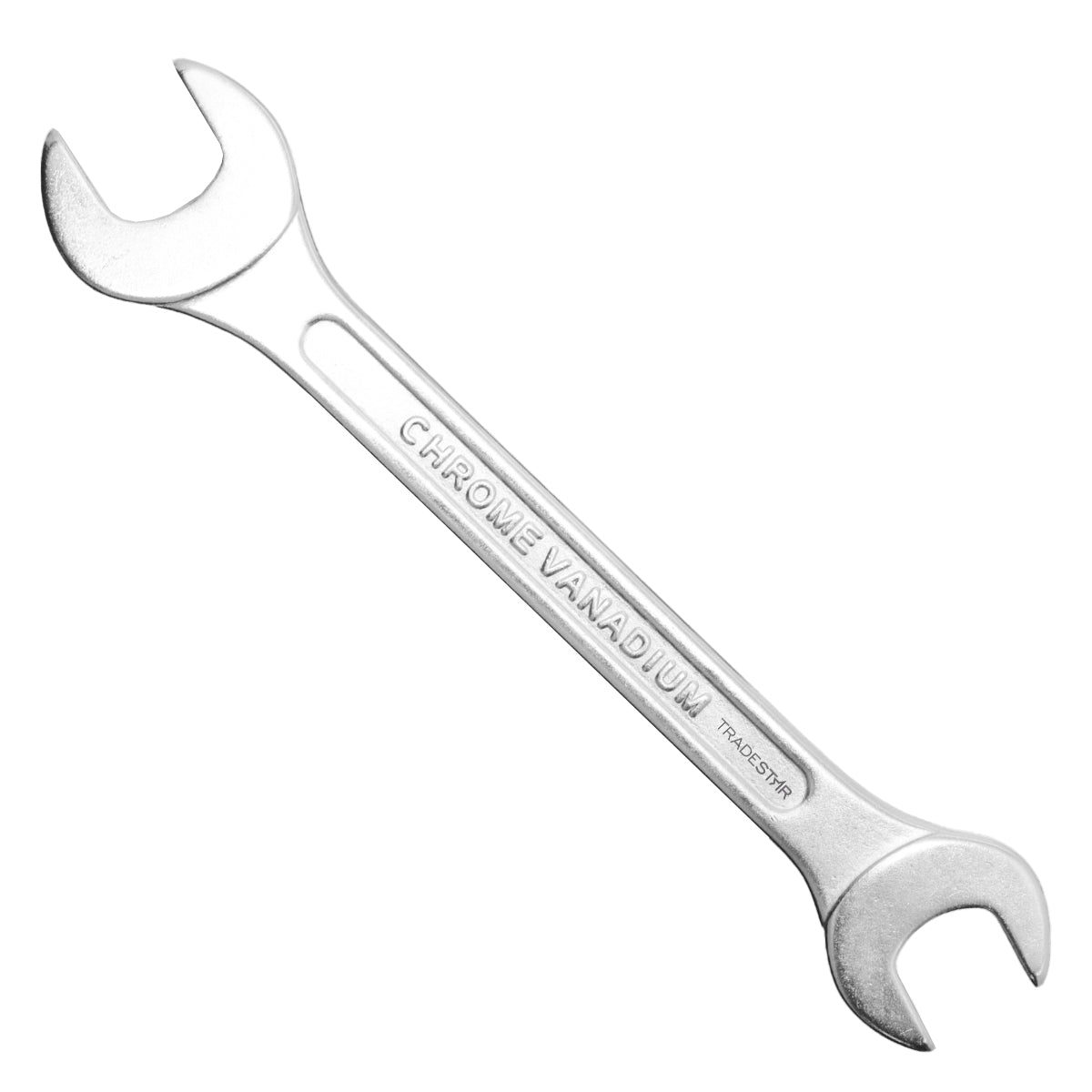 Chave de Boca Fixa 21x23MM CR-V Profissional Tradestar - Ferramenta manual de aço cromo vanádio para apertar e soltar porcas e parafusos sextavados, ideal para uso profissional e doméstico. Chave estrela resistente e durável para mecânica e reparos.