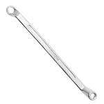 Grampo em C de aço liga vermelho, ferramenta manual para fixação e aperto de peças. Ideal para trabalhos em marcenaria, serralheria e construção.