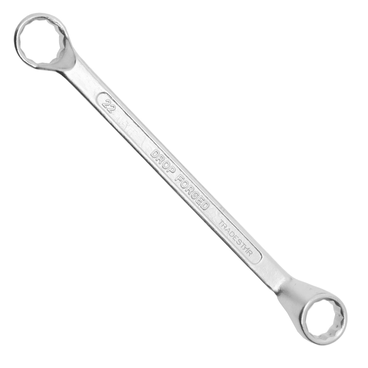 Chave Estrela 20 X 22 mm para aperto e desaperto de parafusos e porcas. Ferramenta manual de aço carbono, ideal para uso em oficinas, canteiros de obras e trabalhos que exigem precisão. Chave de boca fixa, resistente e durável.