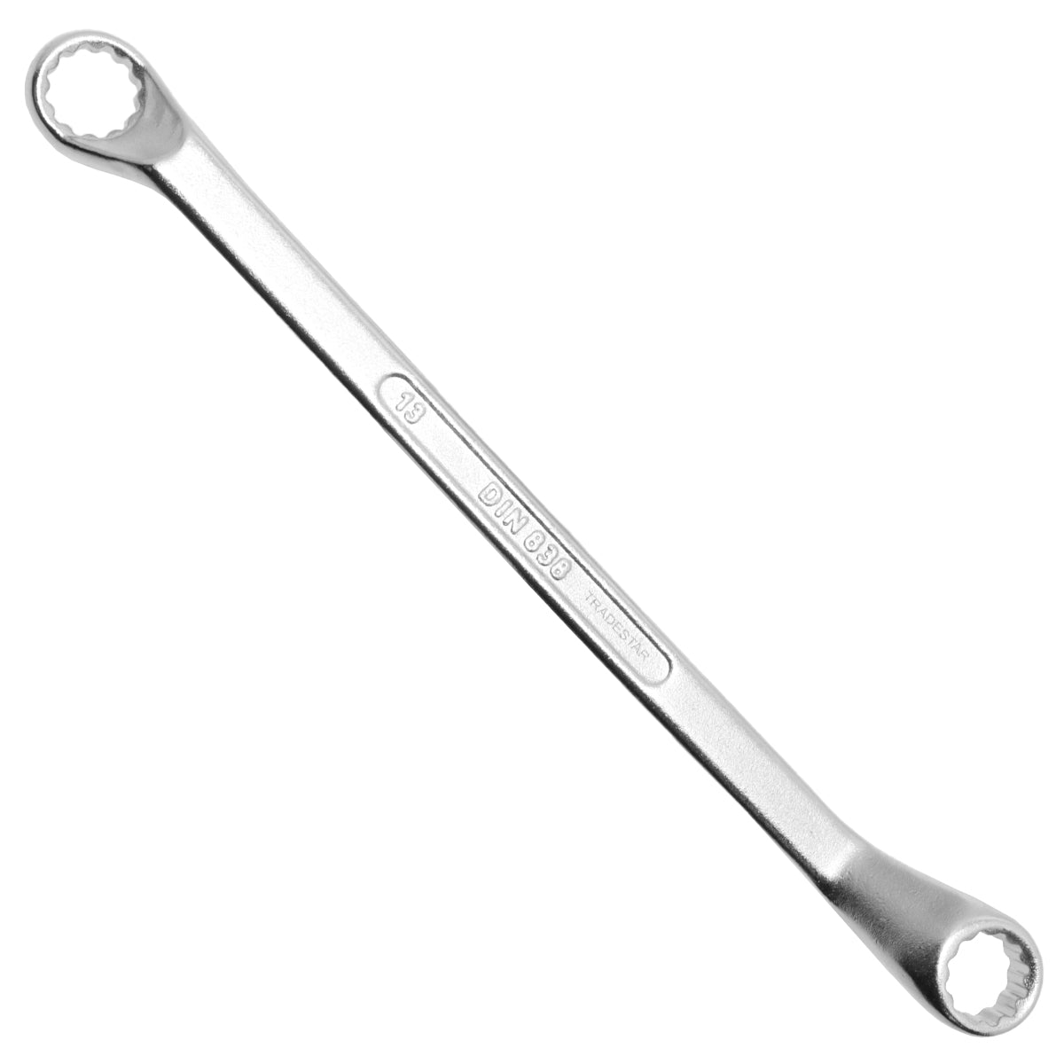 Chave Estrela 12 X 13 Mm Cr-V para apertar e soltar porcas e parafusos sextavados. Ferramenta manual de aço cromo vanádio, ideal para uso em mecânica e projetos de fixação. Chave de boca fixa, resistente e durável.