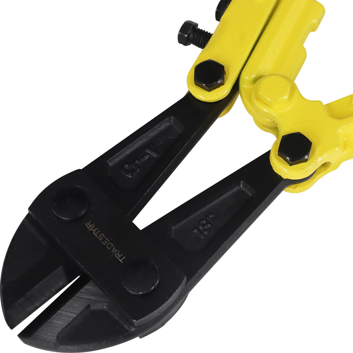 Tesoura Alicate Corta Vergalhão Pro 18" CRV Tradestar - Ferramenta manual para corte preciso de vergalhões de aço em construções e serralheria. Lâminas de aço carbono e design ergonômico.