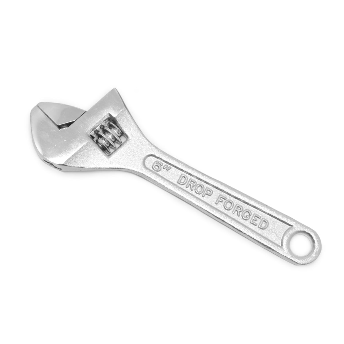 Kit 4 Chaves Ajustável Inglesa Tradestar - 6, 8, 10 e 12 polegadas, ideal para apertar e ajustar porcas e parafusos. Ferramenta cromada, durável e ergonômica para uso em diversas aplicações, como bricolagem e manutenção.
