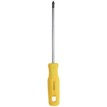 Chave Phillips 1/4x6" Ponta Imantada Tradestar, com cabo amarelo ergonômico e ponta magnetizada. Ferramenta de aço cromo vanádio para uso profissional e doméstico. Ideal para parafusar e manutenção.