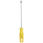Chave Phillips 1/8x5" Ponta Imantada Tradestar - Ferramenta manual para parafusar, com cabo ergonômico amarelo e ponta magnetizada. Ideal para manutenção e montagem.