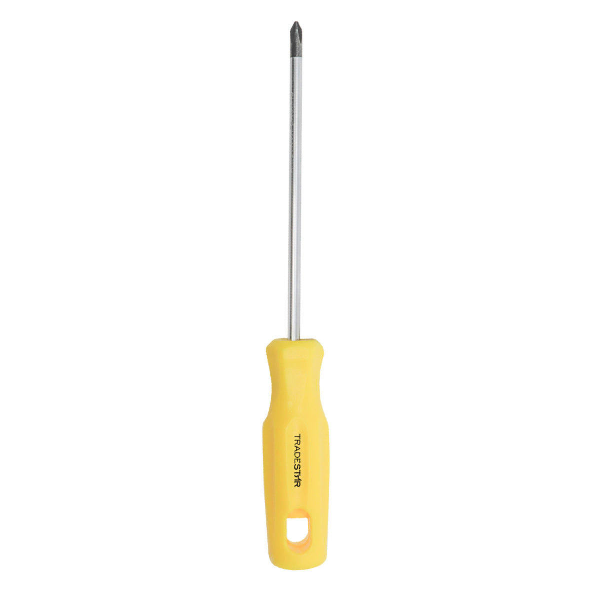 Chave Phillips 3/16x5" Ponta Imantada Tradestar, ideal para precisão e durabilidade em projetos. Fabricada em aço cromo vanádio, com cabo ergonômico e ponta magnetizada. Ferramenta essencial para manutenção e montagem.