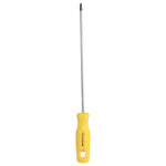 Chave Phillips 3/16x8" Tradestar com ponta imantada, ideal para parafusar com precisão. Ferramenta manual de aço cromo vanádio, cabo ergonômico amarelo. Perfeita para manutenção e montagem.