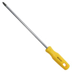 Chave Phillips 5/16x10 Tradestar com ponta imantada, ideal para parafusar. Ferramenta manual de aço cromo vanádio, cabo ergonômico amarelo. Perfeita para uso profissional e doméstico em montagem e manutenção.