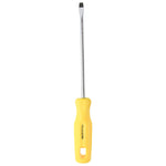 Chave de Fenda 1/4x6" Ponta Imantada Tradestar, ideal para precisão e durabilidade em projetos de bricolagem e reparos. Fabricada em aço cromo vanádio, com ponta magnetizada e cabo ergonômico para conforto e segurança. Ferramenta essencial para montagem de móveis, eletrônica e automação.