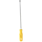 Chave de Fenda 1/4x10" Ponta Imantada Tradestar, ideal para precisão e durabilidade em projetos de bricolagem e profissionais. Fabricada em aço cromo vanádio, com cabo ergonômico amarelo e ponta magnetizada para facilitar o uso. Ferramenta resistente e versátil para diversas aplicações.