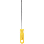 Chave de Fenda 1/8x5" Ponta Imantada Tradestar - Ferramenta manual com cabo ergonômico amarelo e ponta magnetizada para parafusos, ideal para trabalhos de precisão e manutenção. Fabricada em aço cromo vanádio, oferece durabilidade e eficiência em diversas aplicações.