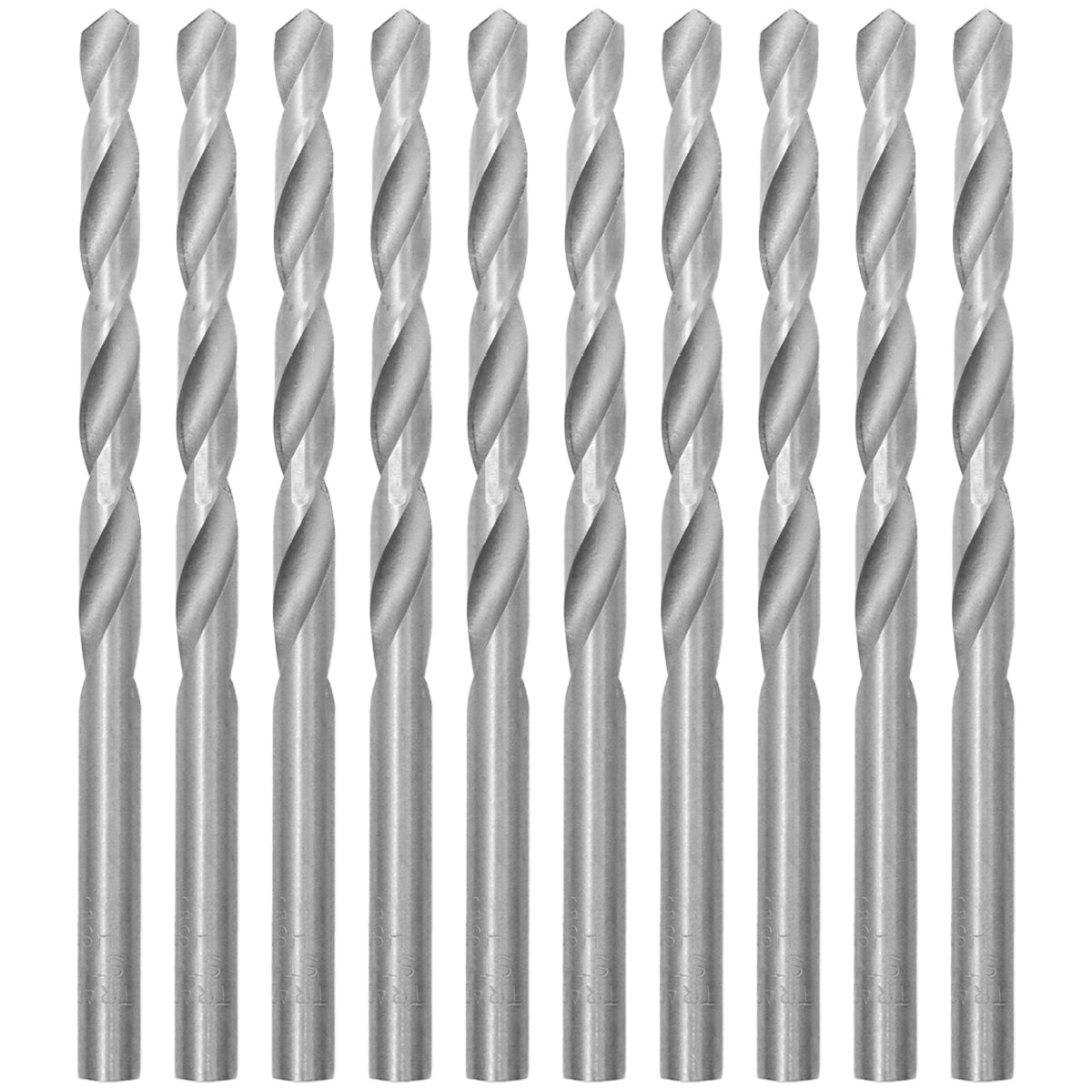 Brocas em HSS Aço Rápido Tradestar DIN 338 5x86mm - Pacote com 10 unidades. Brocas de alta performance para perfuração precisa em metal, madeira e plástico. Ferramenta ideal para profissionais e hobbistas. Fabricadas em aço rápido, garantindo durabilidade e eficiência. Compre agora e tenha resultados superiores em suas tarefas de perfuração.