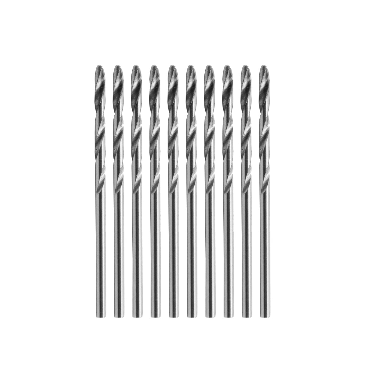 Broca em HSS Aço Rápido DIN 338 5/64 Tradestar - Pacote com 10 brocas de aço rápido para perfuração precisa em metal, madeira e plástico. Ferramenta durável e eficiente para profissionais e hobbistas.