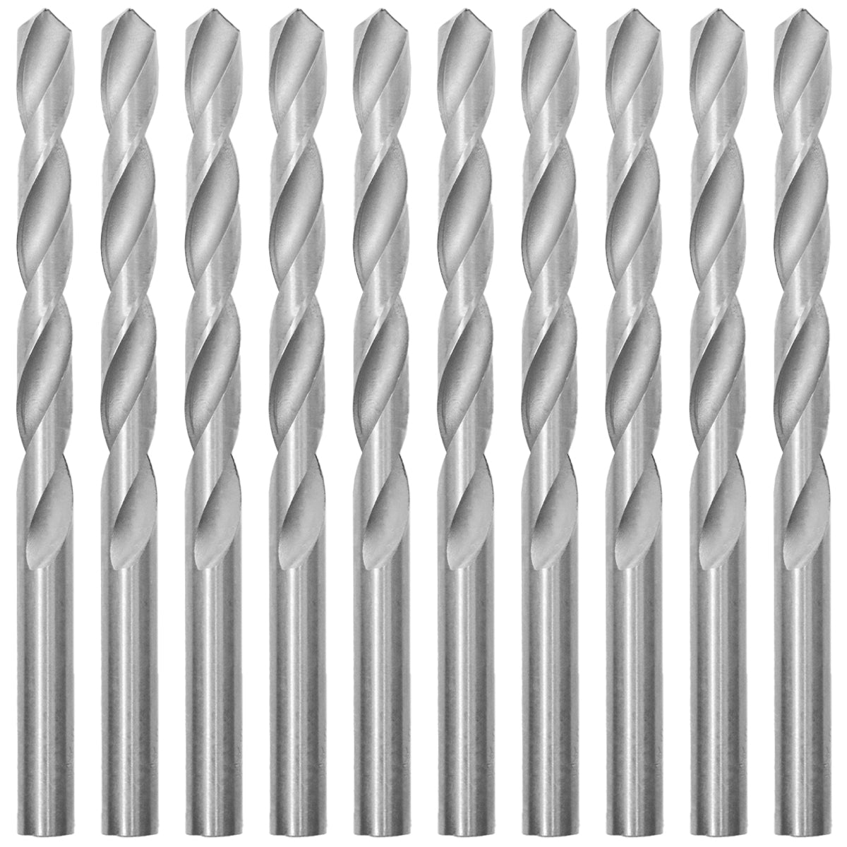 Broca em HSS Aço Rápido DIN 338 1/2" Tradestar - Pacote com 5 brocas de aço rápido para perfuração precisa em metal, madeira e plástico. Ferramenta durável e eficiente para profissionais e hobbistas.