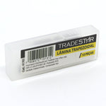 Kit 26 Estiletes Trapezoidal 18mm + Refil com 50 Lâminas. Estilete metal emborrachado com lâminas de alta qualidade, ideal para cortar papel, papelão, tecidos e plásticos. Cabo anatômico com trava de segurança. Acompanha refil com 50 lâminas trapezoidais.