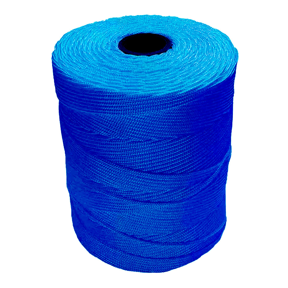 Corda Trançada de Nylon Azul Escuro 2.5mm 210/128 Tradestar - Ideal para amarração, confecção de redes de pesca e uso náutico. Corda resistente e durável, com alma (miolo) inclusa.