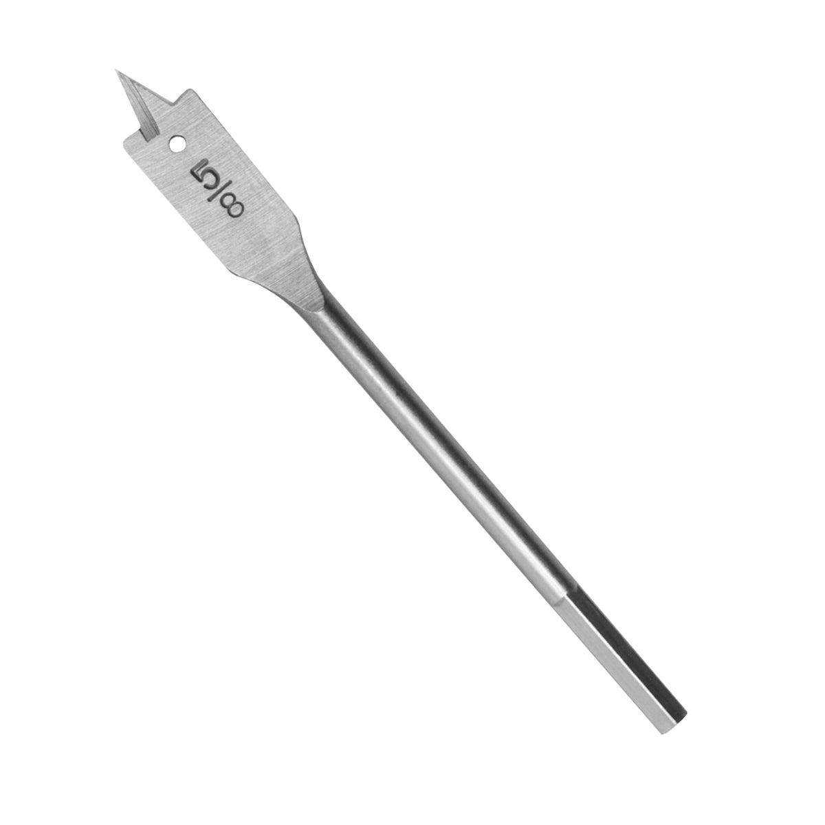 Broca chata para madeira 5/8 Tradestar para furadeira, ideal para perfurações precisas em projetos de marcenaria e uso doméstico. Ferramenta de alta qualidade para furos limpos e eficientes.