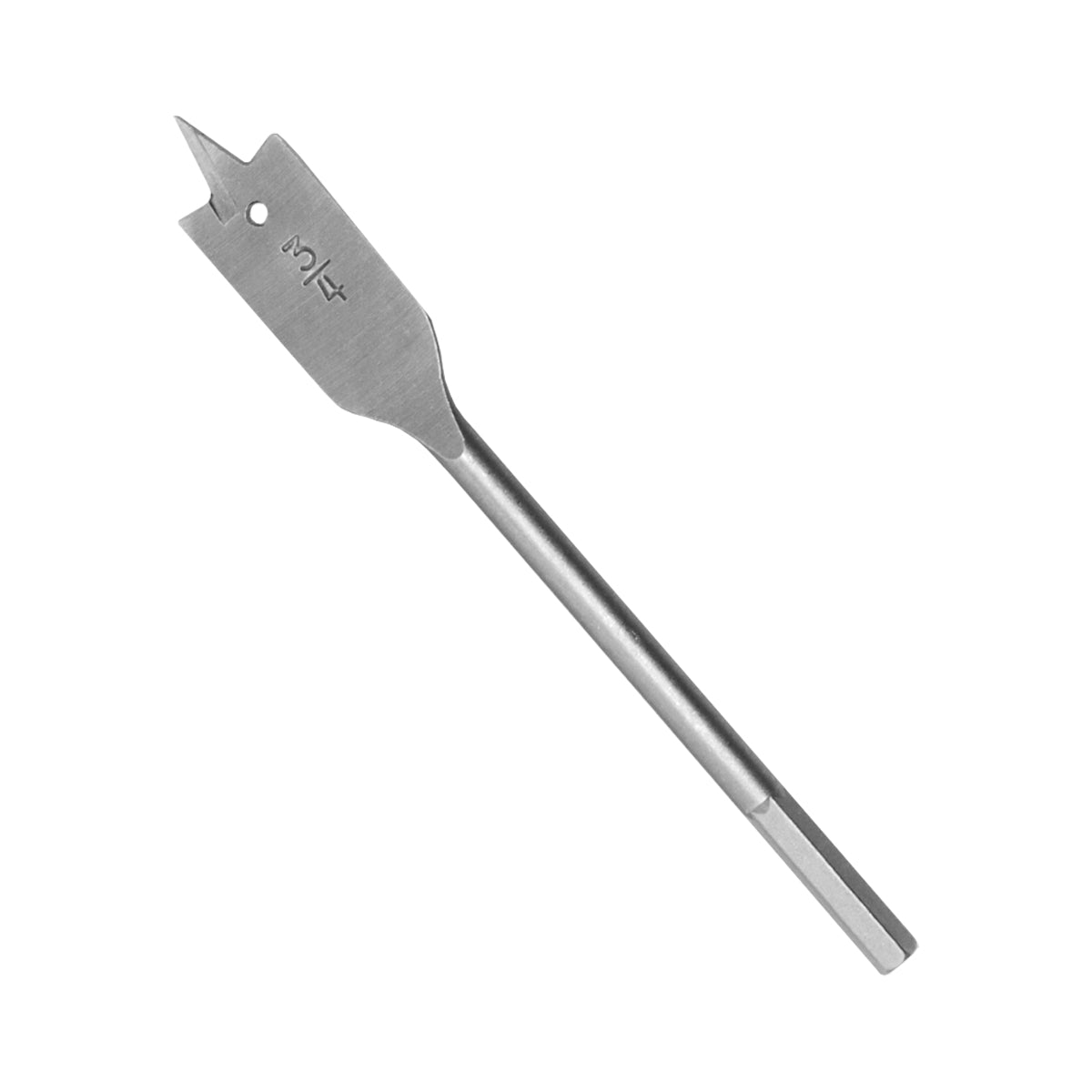 Broca chata para madeira 3/4 Tradestar, ideal para furadeira, proporcionando perfurações precisas em projetos de marcenaria e uso doméstico. Ferramenta de alta qualidade para furos limpos e eficientes.