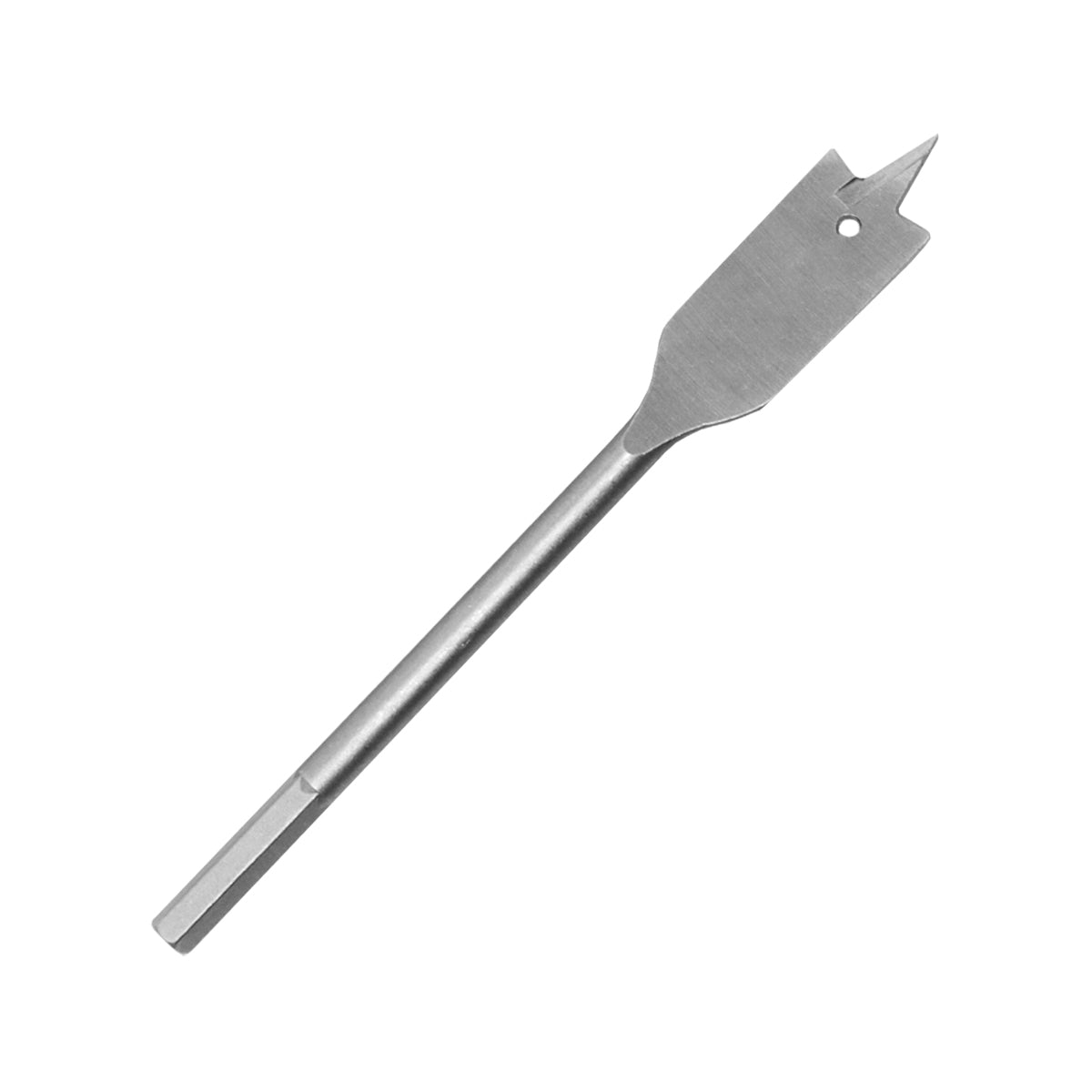 Broca chata para madeira 3/4 Tradestar para furadeira, ideal para perfurações precisas em projetos de marcenaria e uso doméstico. Ferramenta de alta qualidade para furos limpos e eficientes.