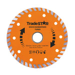 Kit 4 Discos de Corte 110x20 TradeStar para Serra Mármore - Disco diamantado segmentado, turbo, contínuo e serra circular vídea. Ideal para cortes precisos em diversos materiais como concreto, tijolo, madeira e lajota. Ferramentas TradeStar de alta qualidade e durabilidade.