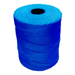 Corda Trançada de Nylon Azul Escuro 3.5mm 210/224 Tradestar - Ideal para amarração, redes de pesca e uso náutico. Corda resistente com alma, 2kg por rolo.