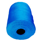 Corda Trançada de Nylon 3.5mm Azul Escuro Tradestar - Ideal para amarração, confecção de redes de pesca e uso náutico. Resistente, durável e com alma (miolo). 2kg por rolo.