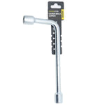 Chave Biela em L 16mm Tradestar para trabalhos mecânicos e automotivos. Ferramenta em aço carbono galvanizado, formato em L para acesso a áreas difíceis. Ideal para apertar e soltar parafusos e porcas em veículos e máquinas. Chave de boca 16mm, resistente à corrosão.