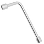 Chave Biela em L 17mm para trabalhos mecânicos e automotivos. Ferramenta em aço carbono galvanizado, formato em L para acesso a áreas difíceis. Ideal para apertar e soltar parafusos e porcas em reparos automotivos e mecânicos.