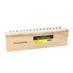 Escova de Aço S/ Cabo Cepa Madeira 6x19 Tradestar - Escova manual de aço carbono com 6 fileiras, ideal para limpeza e remoção de sujeira em diversas superfícies. Design ergonômico em madeira, resistente e durável. Perfeita para uso doméstico e projetos de bricolagem.