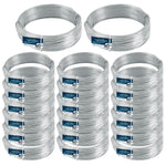 Kit com 20 rolos de arame galvanizado Nº14 BWG 14 Tradestar, fio 2,10mm liso, 1kg cada. Ideal para construção civil, jardinagem, artesanato e fixações diversas. Arame resistente à corrosão, flexível e com acabamento liso. Compre agora e garanta qualidade e durabilidade para seus projetos.