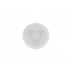 Câmera Inteligente EZVIZ C1C-B FHD 1080p com alarme, design compacto e fácil instalação. Ideal para segurança residencial, com detecção de movimento, visão noturna e armazenamento em nuvem. Imagem da câmera vista de cima, mostrando seus detalhes.