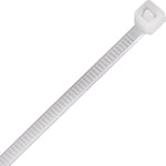 Abraçadeira de Nylon Enforca Gato Tradestar 3,6x250mm - Pacote com 100 unidades, ideal para organizar e fixar cabos e fios em eletrônica, construção, jardinagem e automotivo. Resistente, durável e fácil de usar.