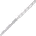 Abraçadeira de nylon Tradestar 3,6x250mm branca, ideal para organizar e fixar cabos e fios. Pacote com 100 unidades. Solução versátil para eletrônica, construção e jardinagem.
