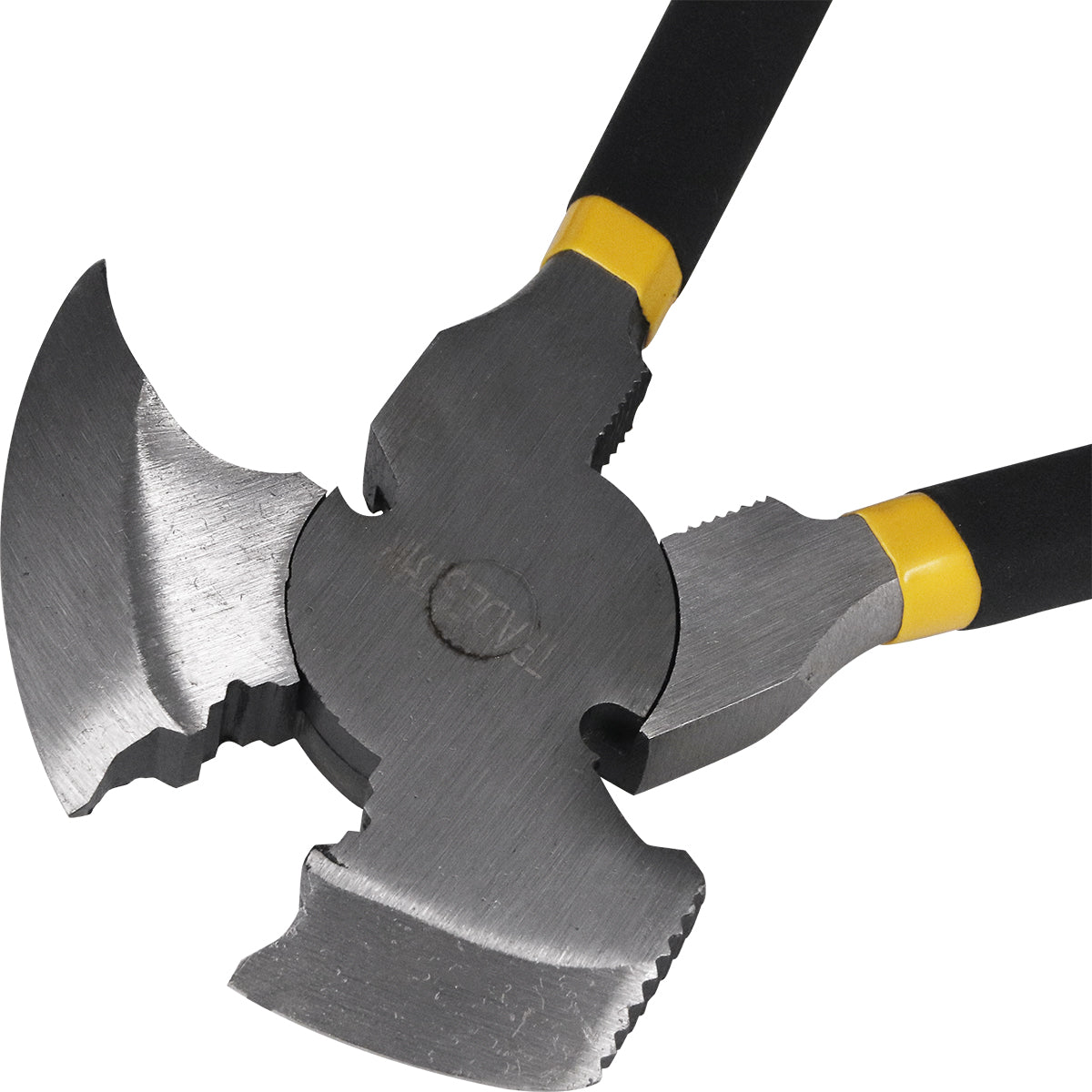 Alicate Fazendeiro 10.1/2" Aço Multifuncional Tradestar - Ferramenta robusta para uso em fazendas, ideal para cortar, torcer e crimpar arames e cabos. Alicate multifuncional de aço carbono, perfeito para trabalhadores rurais e fazendeiros.