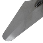 Colher de Pedreiro 7" Canto Vivo Canto Reto em Aço Tradestar - Ferramenta para construção civil, ideal para assentamento de tijolos, aplicação de argamassa e reboco. Lâmina de aço carbono resistente e cabo de madeira ergonômico.