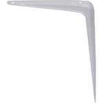 Suporte Prateleira Cantoneira Braço Parede 6x8 Tradestar branco, em aço carbono com pintura eletrostática. Ideal para fixação em paredes e sustentação de prateleiras em cozinhas, salas, escritórios e garagens.