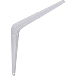 Suporte Prateleira Cantoneira Braço Parede 8x10 Tradestar branco, em aço carbono com pintura eletrostática. Ideal para fixação em paredes e suportar prateleiras em ambientes domésticos e comerciais.