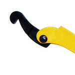 Tesoura de Poda Jardim Árvores Pequenas 8" C/ Mola Tradestar - Tesoura de aço carbono amarela e preta para jardinagem, ideal para podar árvores pequenas e plantas, com corte preciso e fácil manuseio.