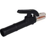 Porta Suporte Garra Eletrodo 500A Tradestar para soldagem industrial, ideal para altas correntes. Alicate porta eletrodo resistente e confiável para trabalhos pesados.