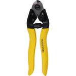Alicate Cortador de Cabos 7.1/2" Cabo Borracha Tradestar - Ferramenta manual para corte preciso de cabos elétricos e fios, ideal para eletricistas e técnicos. Cabo ergonômico amarelo e preto, lâminas afiadas.