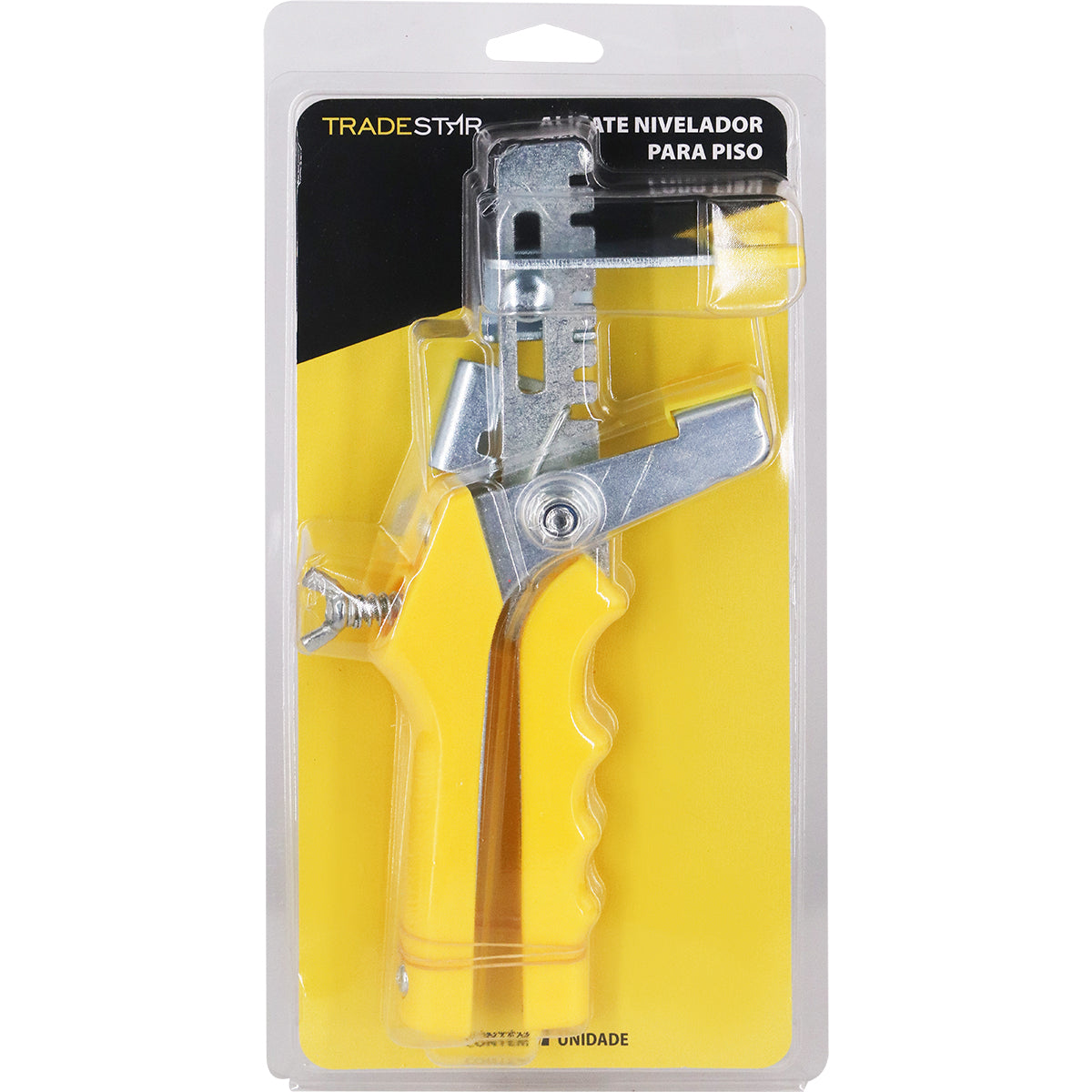 Alicate Nivelador Tradestar para Assentar Piso Porcelanato, Azulejo e Cerâmica - Ferramenta para nivelamento e fixação de espaçadores e cunhas, ideal para profissionais da construção civil. Embalagem com 1 unidade.