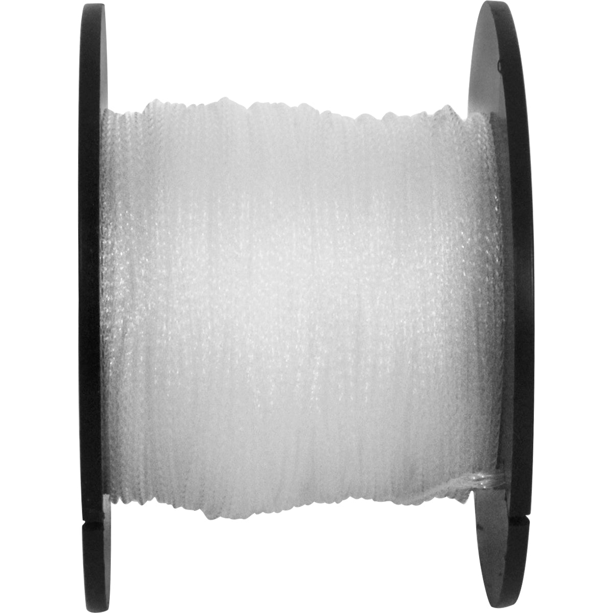 Linha de Pedreiro Nylon Trançada 0,8mm x 50m Branca Tradestar - Carretel com 2 unidades, ideal para marcação e alinhamento em construções e reformas. Resistente e durável, perfeita para uso em alvenaria, nivelamento e prumo.
