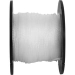 Linha de Pedreiro Nylon Trançada 0,8mm x 50m Branca Tradestar - Carretel com 2 unidades, ideal para marcação e alinhamento em construções e reformas. Resistente e durável, perfeita para uso em alvenaria, nivelamento e prumo.