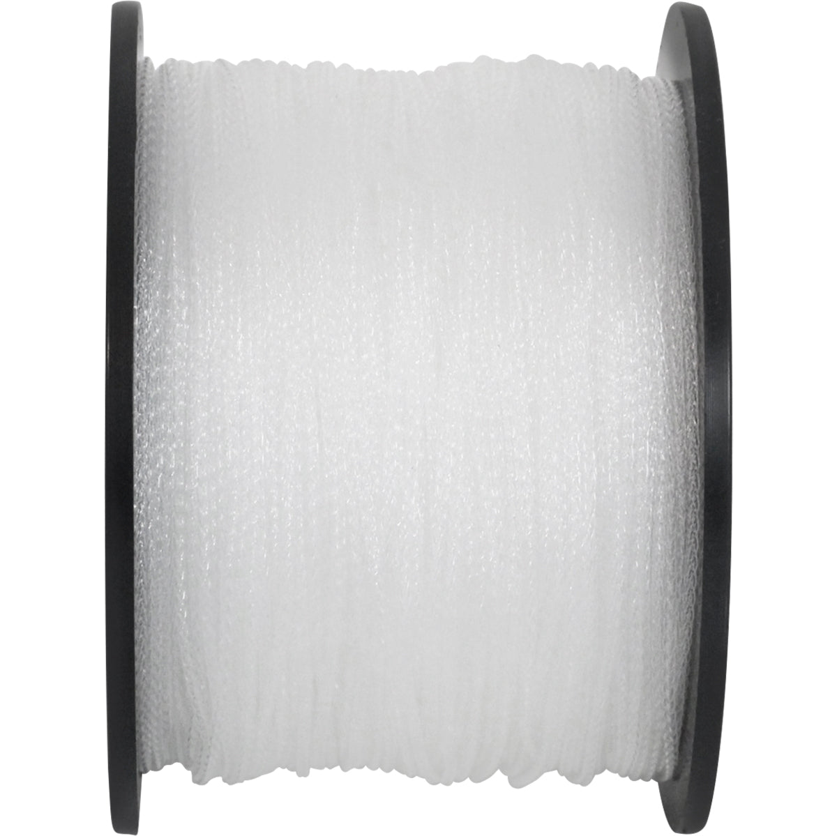 Linha de Pedreiro Nylon Trançada 0,8mm x 100m Branca Tradestar - Rolo de linha branca para construção civil, ideal para marcação e alinhamento em alvenaria. Kit com 2 unidades.