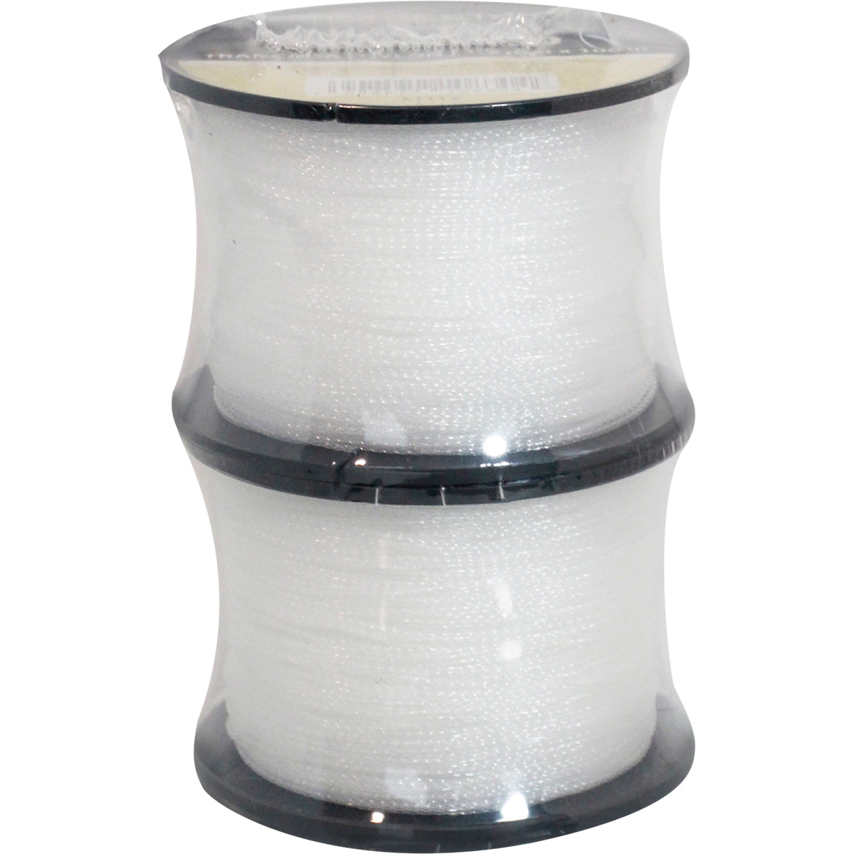 Linha para Pedreiro Nylon Trançada 0,8mm x 100m Branca Tradestar - Kit com 2 rolos, ideal para marcação e alinhamento em obras de construção civil. Resistente e durável, perfeita para uso em alvenaria, nivelamento e prumo.