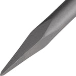 Ponteiro SDS Max 18x400mm Tradestar para martelete, ideal para perfuração em concreto, pedras e alvenaria. Ferramenta de aço resistente para uso em construção civil e demolição. Ponteiro para martelete SDS Max.