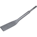 Talhadeira SDS Curva CRV Tradestar para martelete, 16x265x40mm, ideal para demolição de concreto, alvenaria e trabalhos em pedra. Ferramenta robusta de aço CRV com encaixe SDS Plus e design curvo para áreas de difícil acesso.